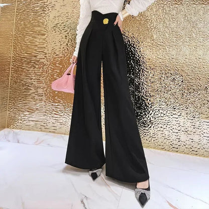 Loose Fit Wide - Leg Pants – Versatile Modern Look - LunaKit.LTD