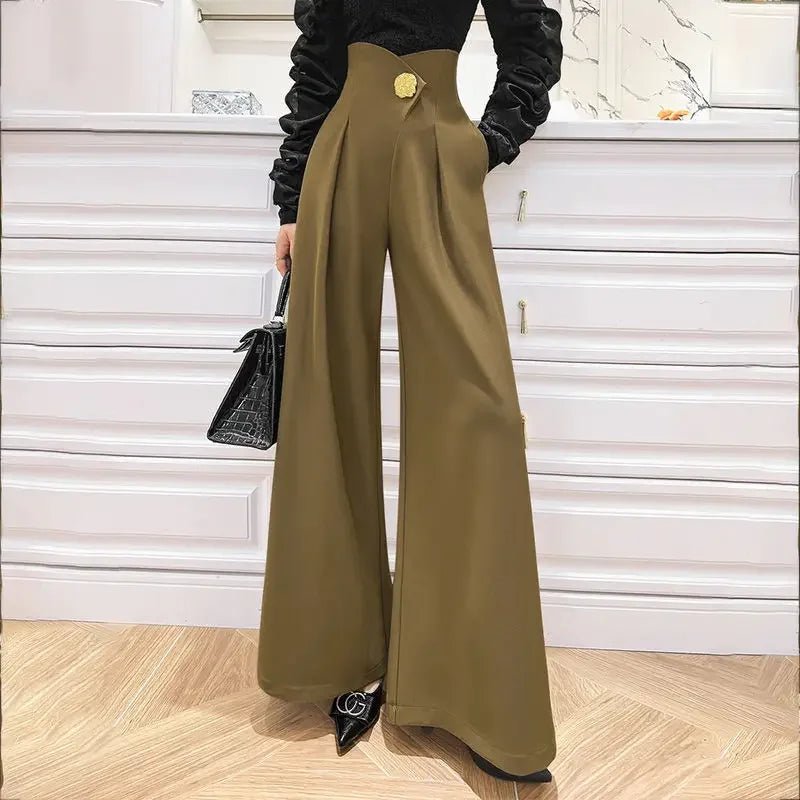 Loose Fit Wide - Leg Pants – Versatile Modern Look - LunaKit.LTD
