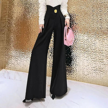 Loose Fit Wide - Leg Pants – Versatile Modern Look - LunaKit.LTD