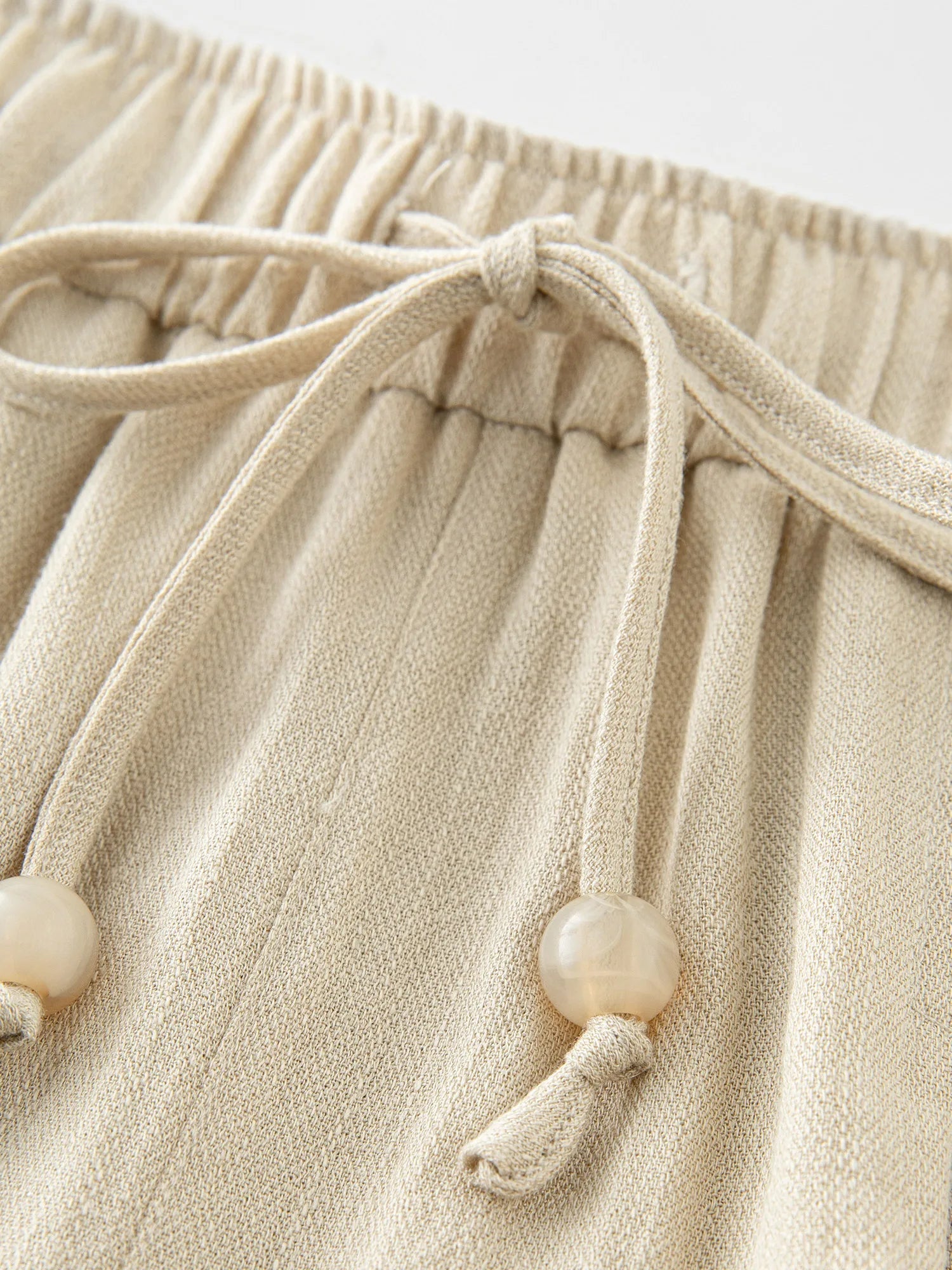 Minimalist Linen Pants – Relaxed High - Waist Summer Chic - LunaKit.LTD