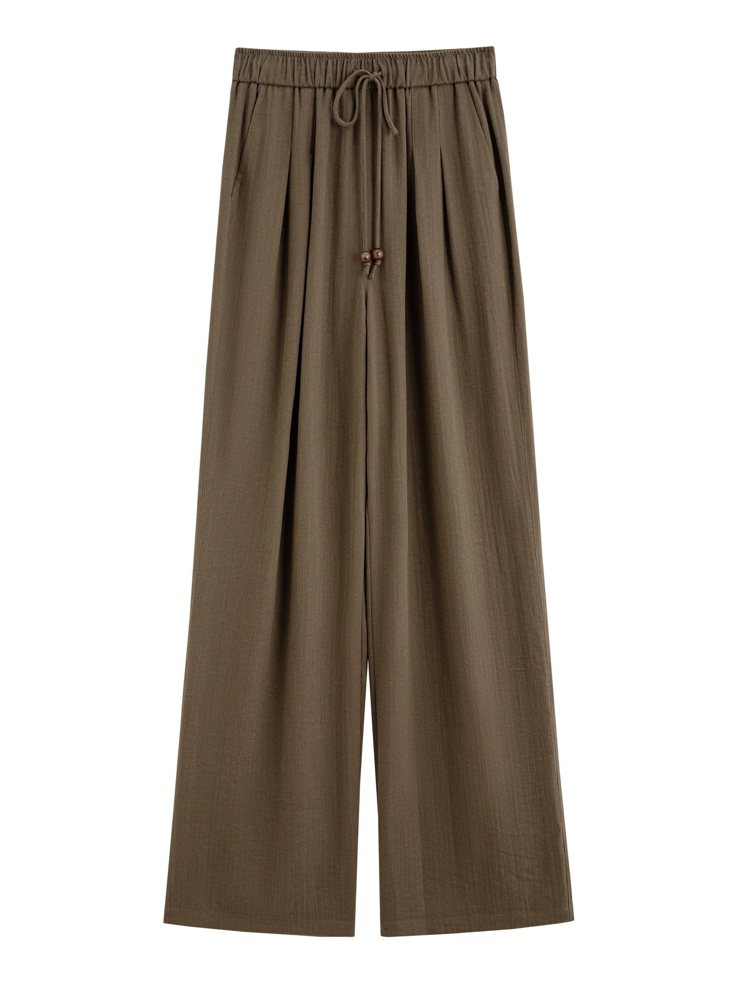 Minimalist Linen Pants – Relaxed High - Waist Summer Chic - LunaKit.LTD