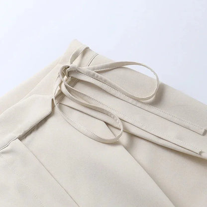 Plain Wide - Leg Pants – Casual High - Waist Fit - LunaKit.LTD