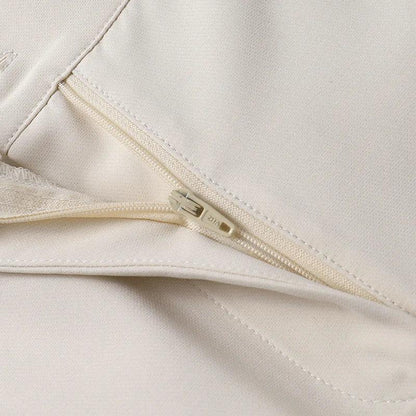 Plain Wide - Leg Pants – Casual High - Waist Fit - LunaKit.LTD