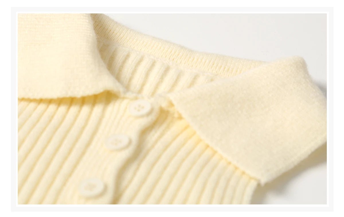 Preppy Knit Set – Cropped Sweater & College - Inspired Jumper - LunaKit.LTD