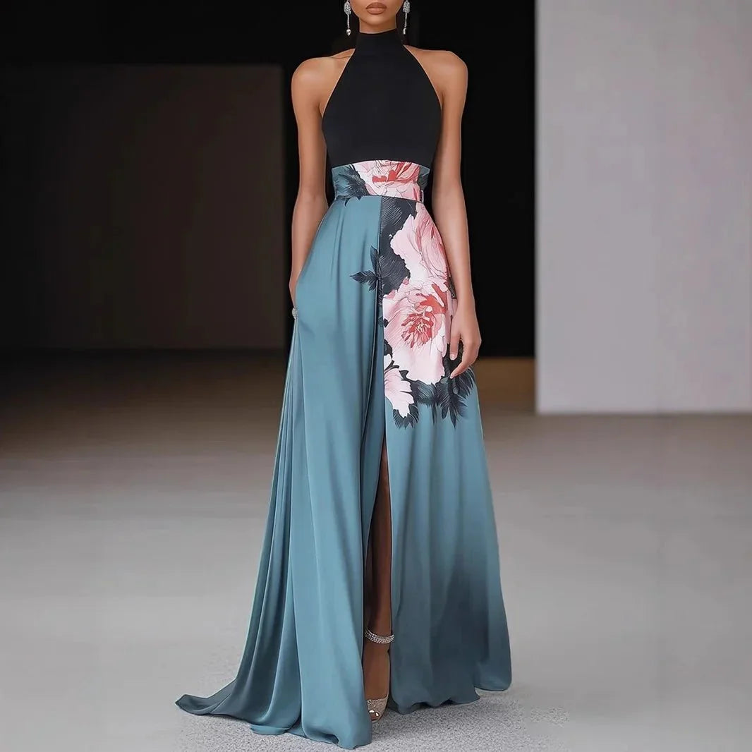 Sleeveless Backless Dress – High - Waist Summer Chic - LunaKit.LTD