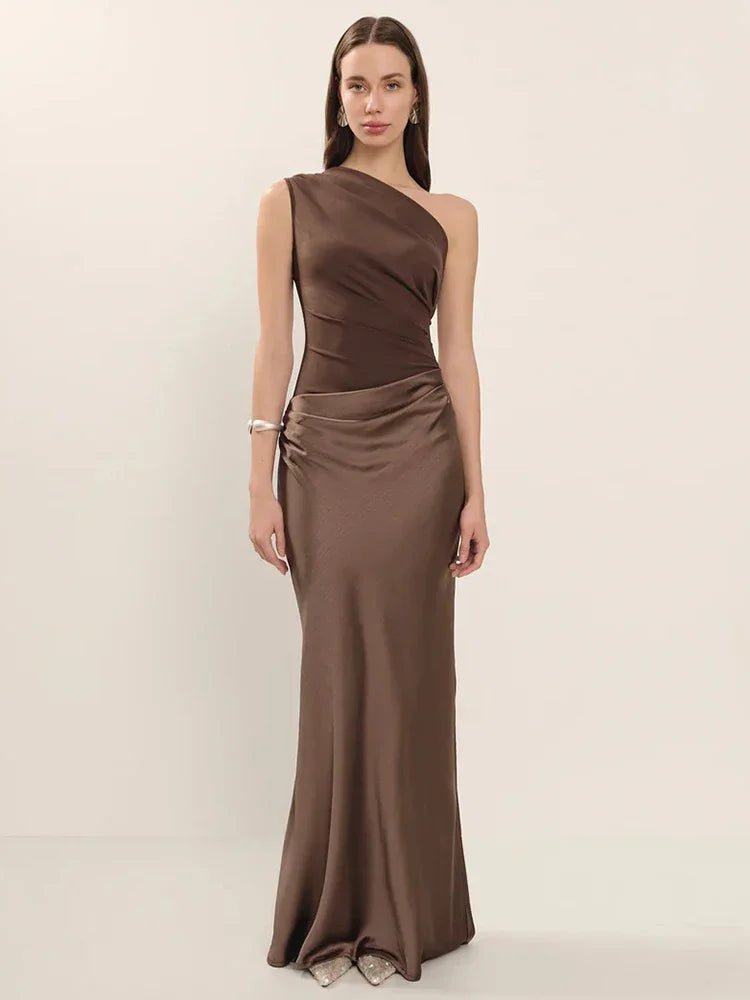 Sleeveless Bodycon Maxi Dress – Glam Club Style - LunaKit.LTD