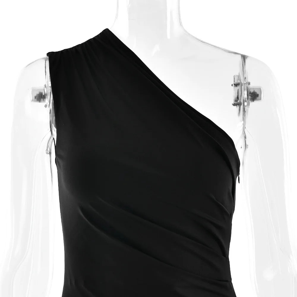 Sleeveless Bodycon Maxi Dress – Glam Club Style - LunaKit.LTD