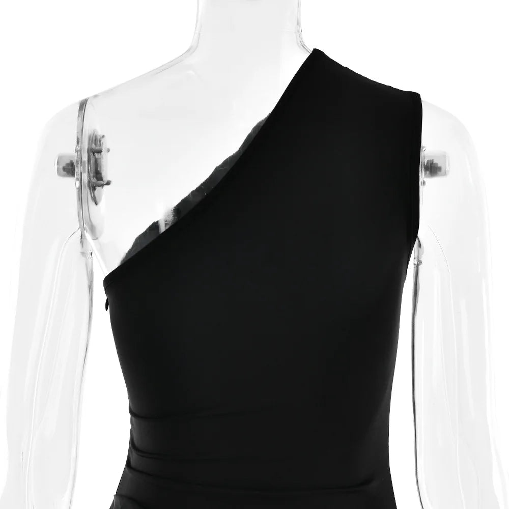 Sleeveless Bodycon Maxi Dress – Glam Club Style - LunaKit.LTD