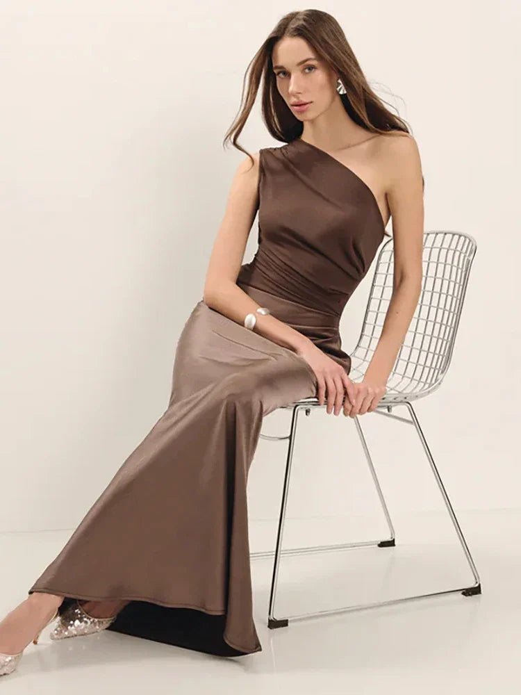 Sleeveless Bodycon Maxi Dress – Glam Club Style - LunaKit.LTD
