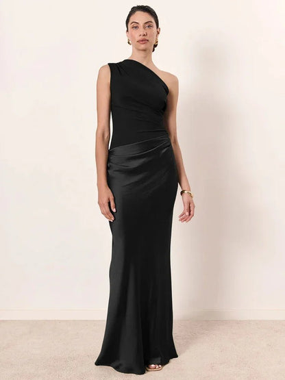 Sleeveless Bodycon Maxi Dress – Glam Club Style - LunaKit.LTD