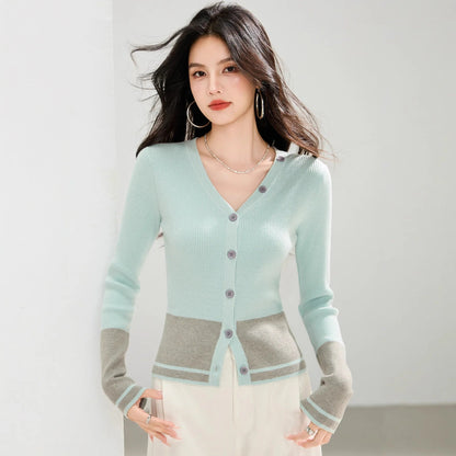 Slim Fit Knit Sweater – Minimal High - End Look - LunaKit.LTD