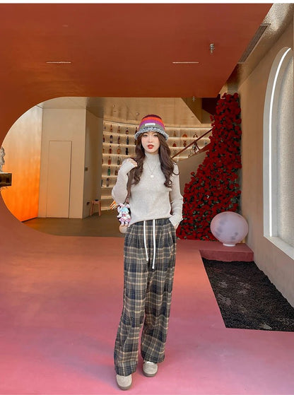 Slim Fit Pullover – Cozy Knit Street Style - LunaKit.LTD