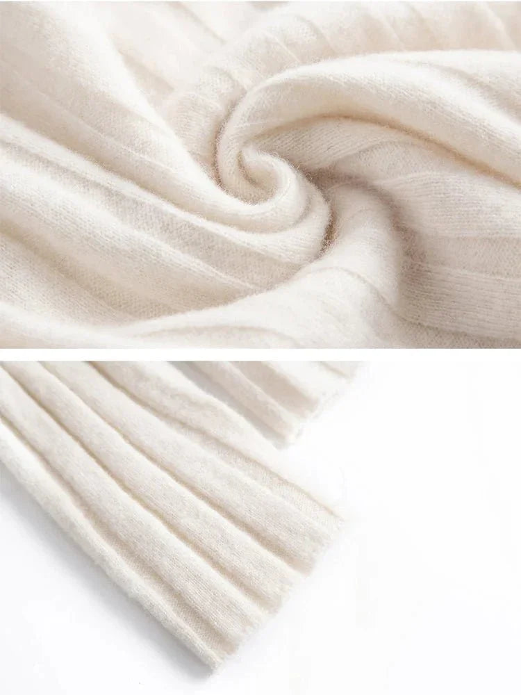 Soft Knit Polo Sweater – Warm Autumn/Winter Essential - LunaKit.LTD