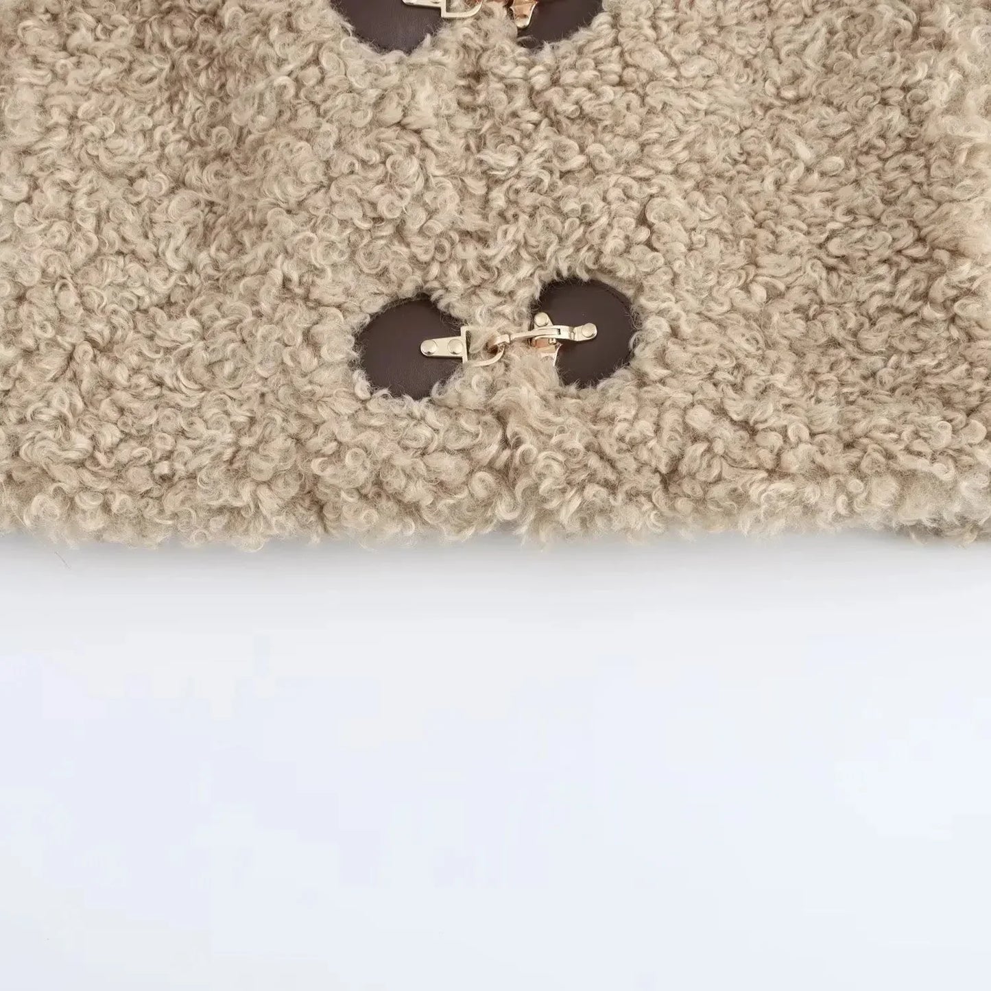 Solid Color Rope - Buckle Jacket for Women - LunaKit.LTD