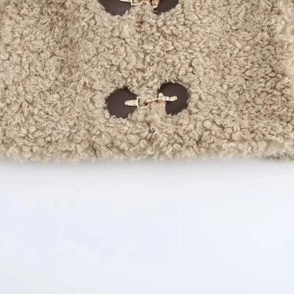 Solid Color Rope - Buckle Jacket for Women - LunaKit.LTD