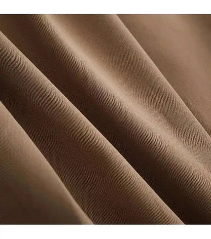 Stylish Short Trench – Lapel Collar with Belted Cuffs - LunaKit.LTD