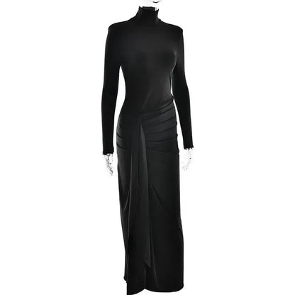 Thigh - High Split Maxi Dress – Modern Luxe Look - LunaKit.LTD