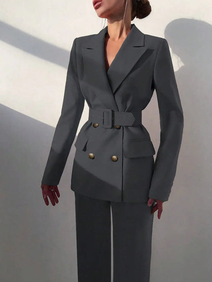 Two - Piece Office Set – Modern Business Casual Look - LunaKit.LTD