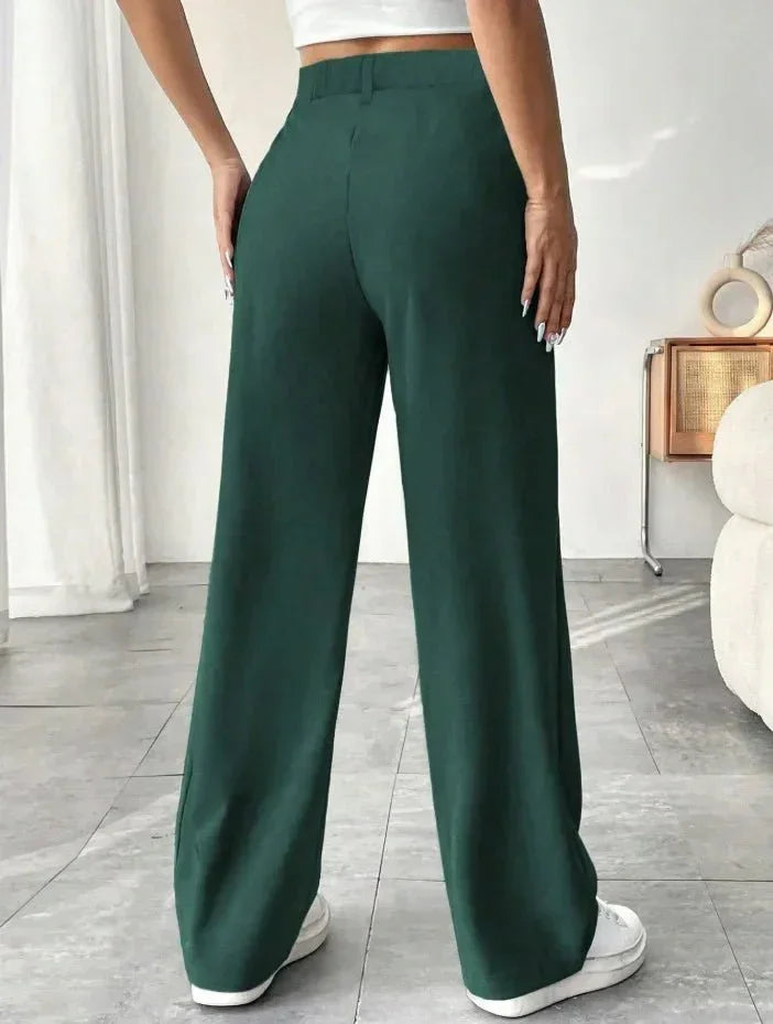 Versatile High - Waist Pants – Casual Flowing Fit - LunaKit.LTD
