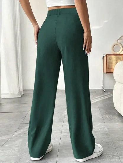 Versatile High - Waist Pants – Casual Flowing Fit - LunaKit.LTD
