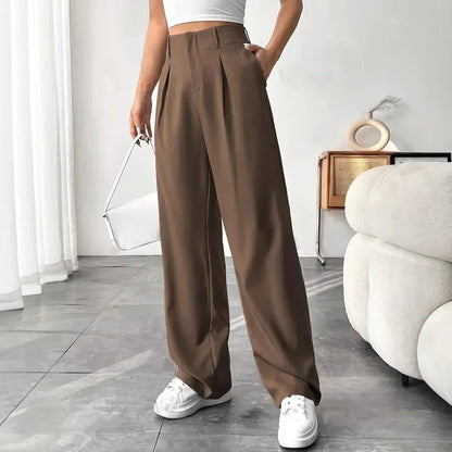 Versatile High - Waist Pants – Casual Flowing Fit - LunaKit.LTD