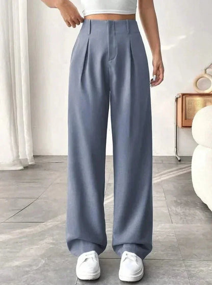 Versatile High - Waist Pants – Casual Flowing Fit - LunaKit.LTD