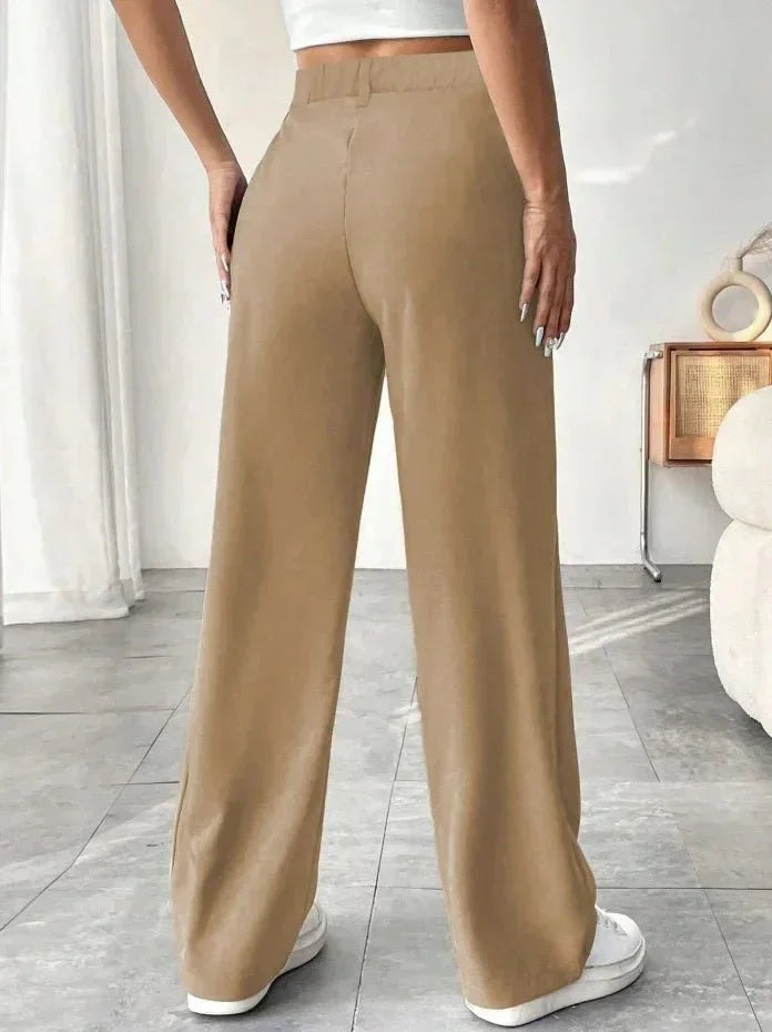 Versatile High - Waist Pants – Casual Flowing Fit - LunaKit.LTD