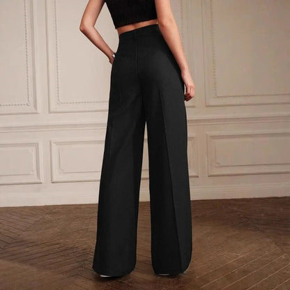 Versatile Wide - Leg Pants – Modern Casual Fit - LunaKit.LTD