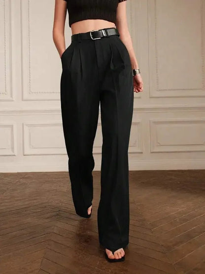 Versatile Wide - Leg Pants – Modern Casual Fit - LunaKit.LTD