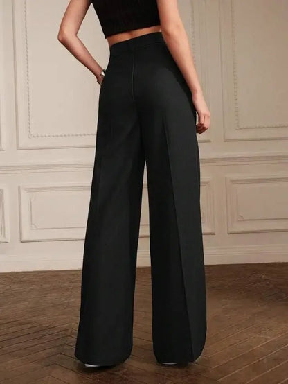 Versatile Wide - Leg Pants – Modern Casual Fit - LunaKit.LTD