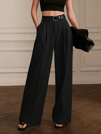 Versatile Wide - Leg Pants – Modern Casual Fit - LunaKit.LTD