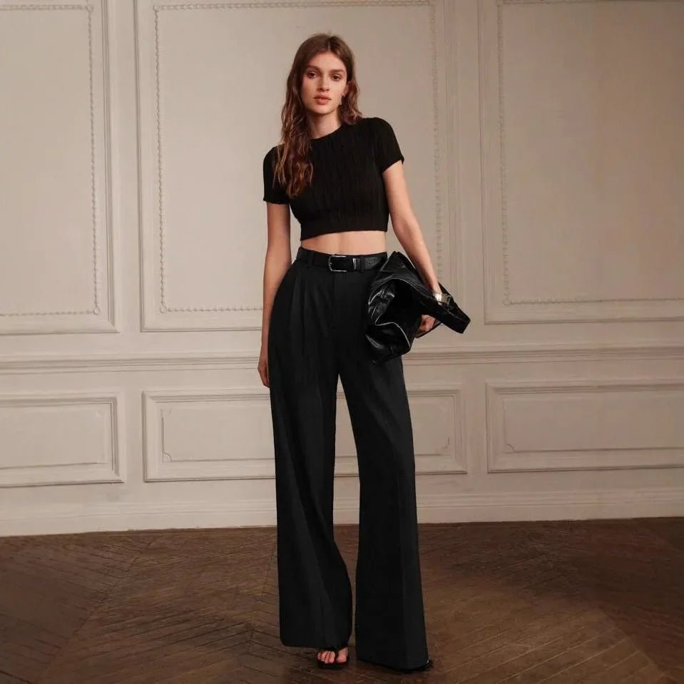 Versatile Wide - Leg Pants – Modern Casual Fit - LunaKit.LTD