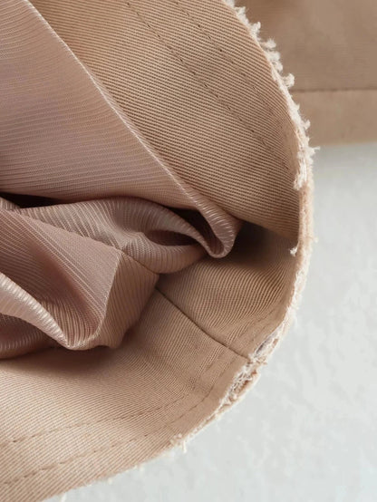 Vintage Double - Breasted Trench – Chic Streetwear Look - LunaKit.LTD