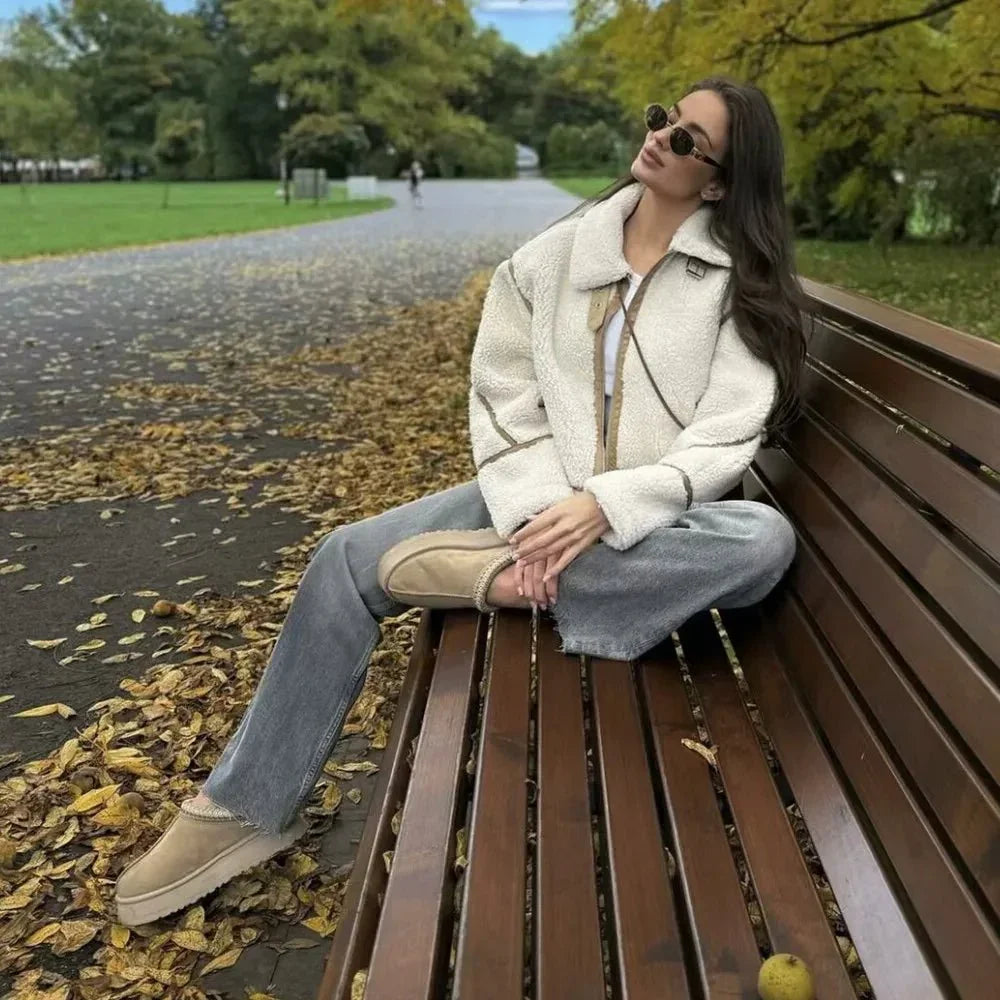 Warm Double - Sided Fleece Coat for Women - LunaKit.LTD