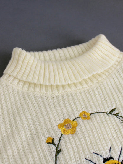 Warm Pit - Stripe Sweater – Elegant Solid Knit Style - LunaKit.LTD