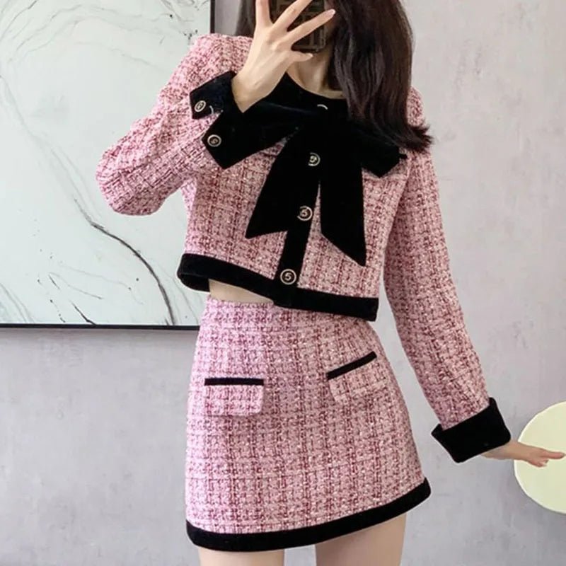 Western - Style Two - Piece Outfit – Youthful Luxury Look - LunaKit.LTD