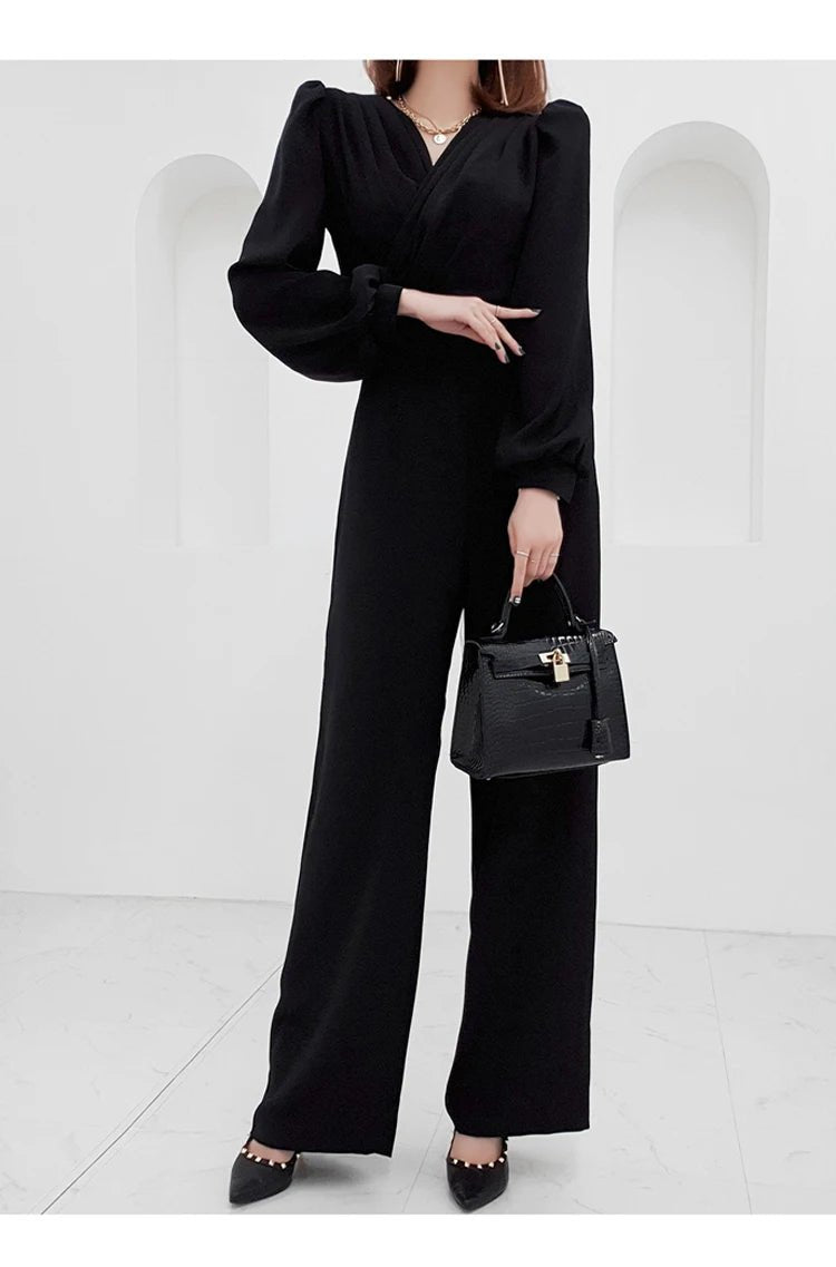 Wide - Leg Romper – Sophisticated Summer Style - LunaKit.LTD