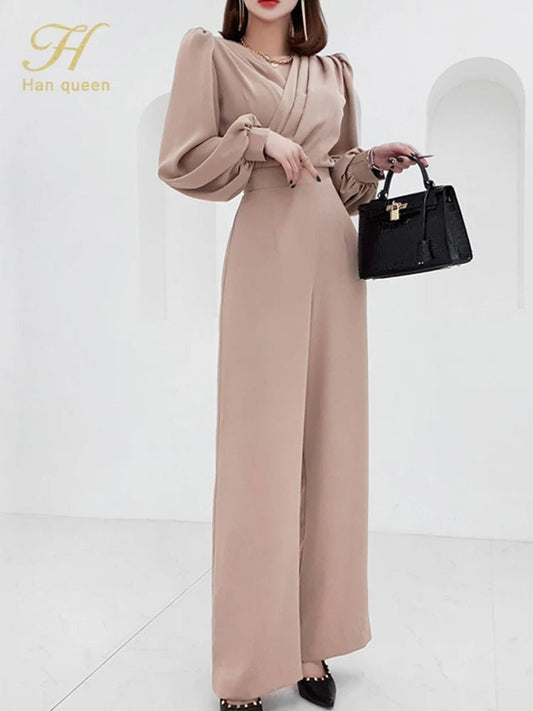 Wide - Leg Romper – Sophisticated Summer Style - LunaKit.LTD