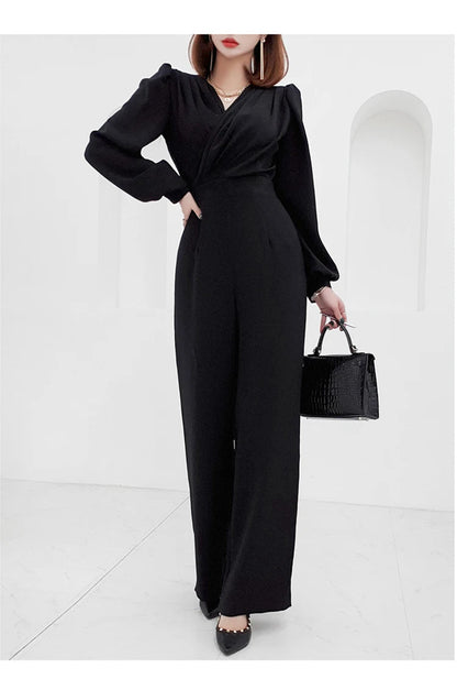 Wide - Leg Romper – Sophisticated Summer Style - LunaKit.LTD