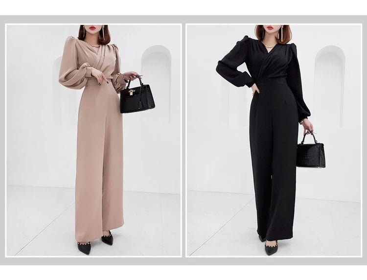 Wide - Leg Romper – Sophisticated Summer Style - LunaKit.LTD