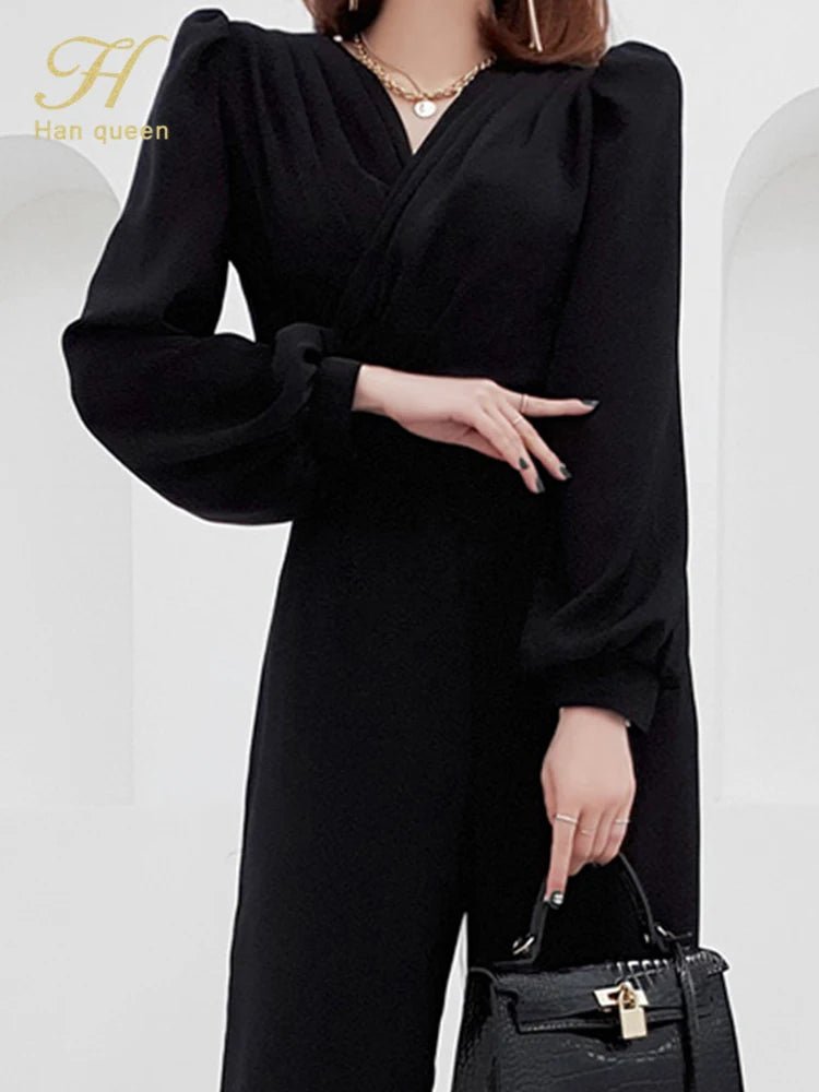 Wide - Leg Romper – Sophisticated Summer Style - LunaKit.LTD