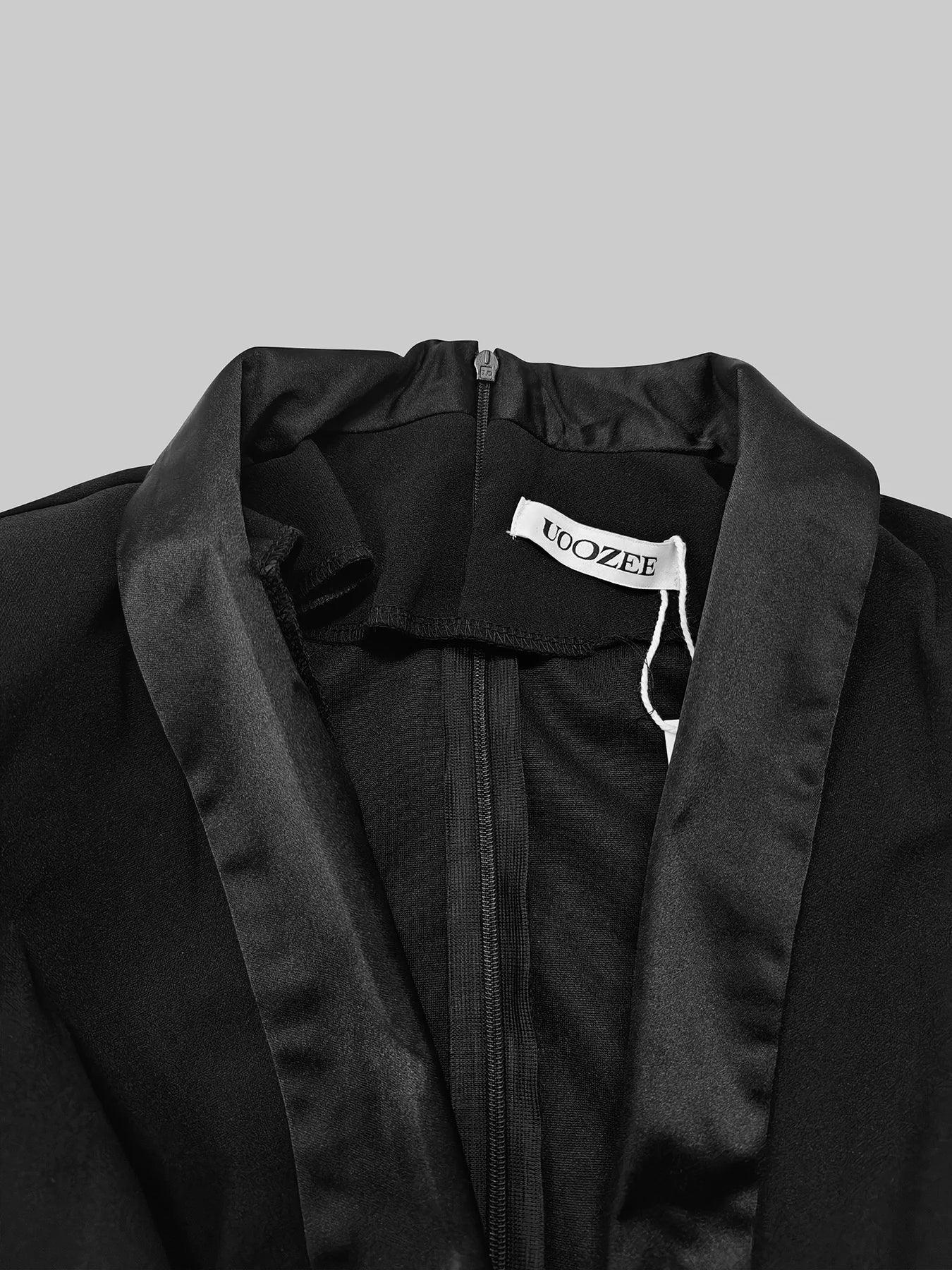 Women's Deep V - Neck Long - Sleeve Maxi Dress - LunaKit.LTD