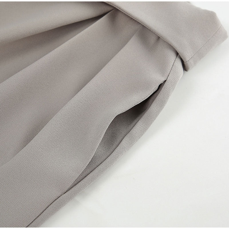 Women's High - Waist Pleated Pants – Spring/Autumn - LunaKit.LTD