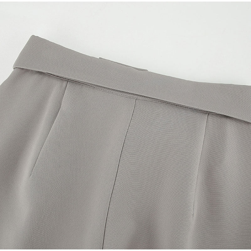 Women's High - Waist Pleated Pants – Spring/Autumn - LunaKit.LTD