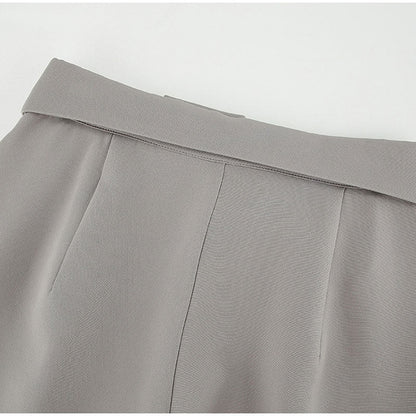 Women's High - Waist Pleated Pants – Spring/Autumn - LunaKit.LTD